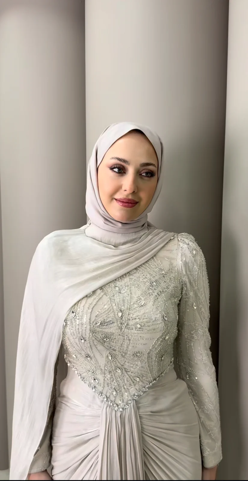 Modest Evening Dress in 4 Colours – 970
